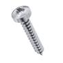 A4 stainless DIN 7981 H / ISO 7049 phillips pan head self-tapping screw 6.3 x 16