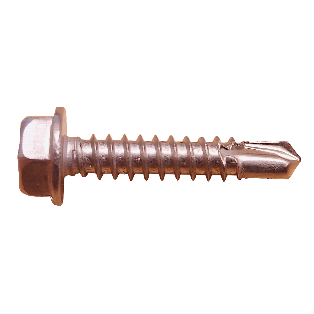 A2 stainless DIN 7504K hex self-drilling screw 4.8 x 13