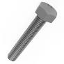 A4 stainless DIN 933 / ISO 4017 hex head screw, full thread M8 x 100