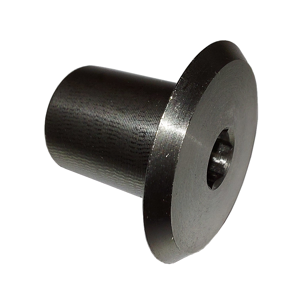 A2 stainless socket low profile barrel nut, turned M10 premium