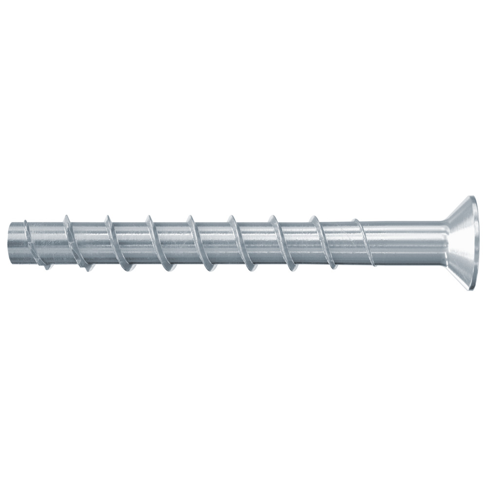 [536885] Zinc concrete screw fischer ULTRACUT FBS II 10 x 80 25/15/- SK countersunk head TX50 - Pack of 50