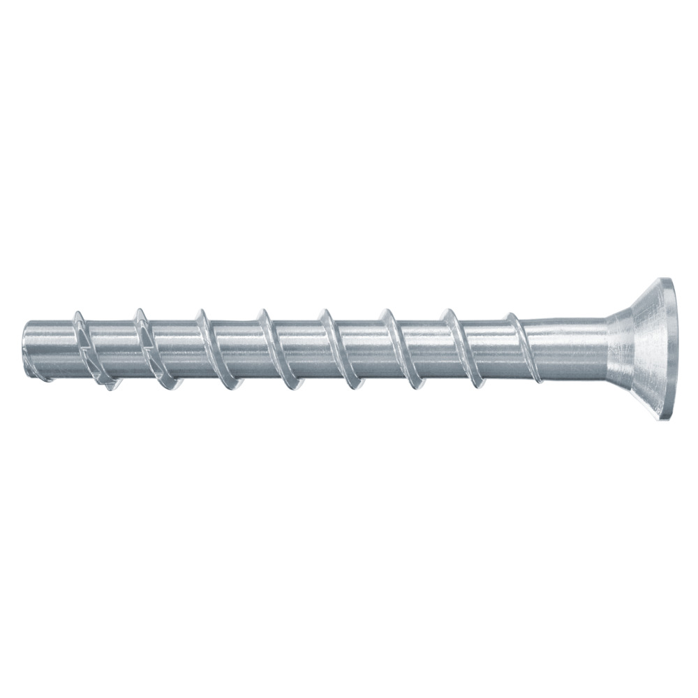 [546384] Zinc concrete screw fischer ULTRACUT FBS II 6 x 60/5 SK countersunk head T30 - Pack of 100