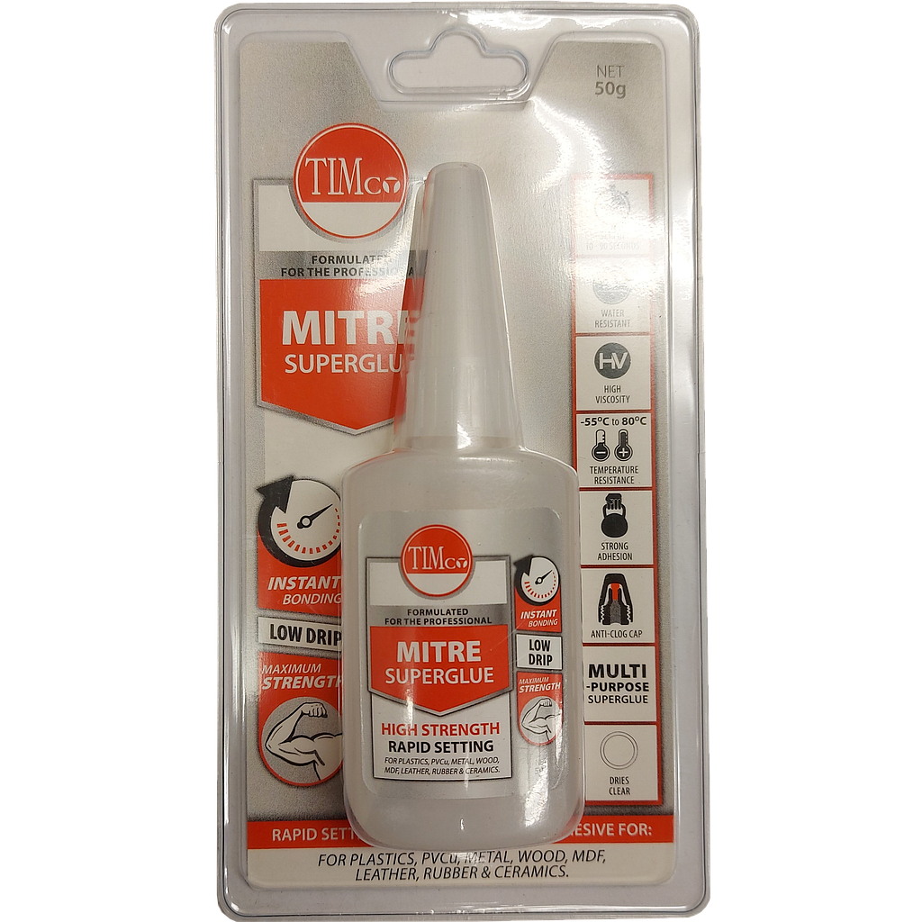 Mitre Superglue - 50g