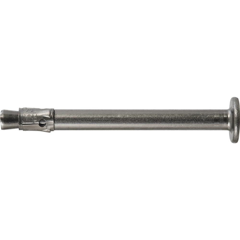 [44123] A4 push through hammerset nail anchor with nail head fischer FNA II 6 x 65/30 - Pack of 50