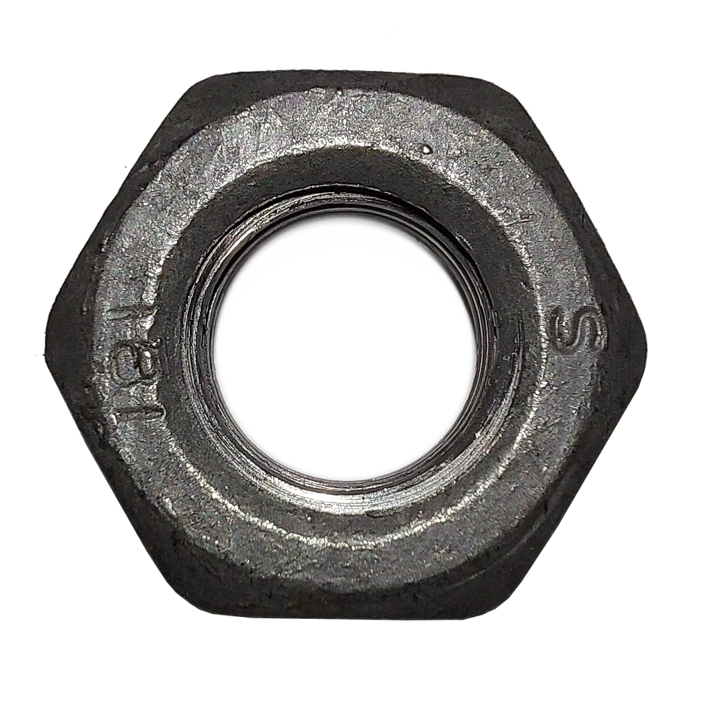 Galvanised DIN 934 / ISO 4032 hex full nut M10