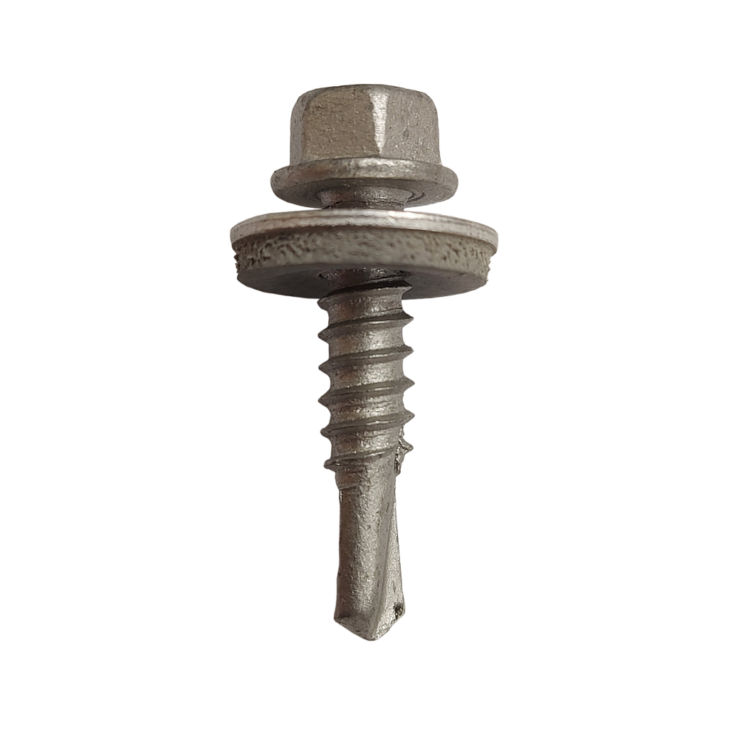 A2 stainless bi-metal hex screw 5.5 x 25 with W15 washer