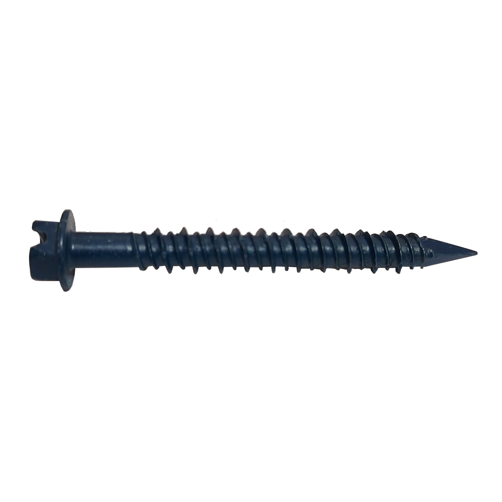 Carbon steel hex head masonry screw (tapcon) 6.3 x 180