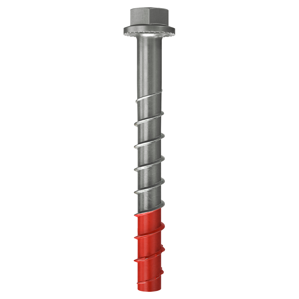 Zinc concrete screw TSM 6 x 60 hex head