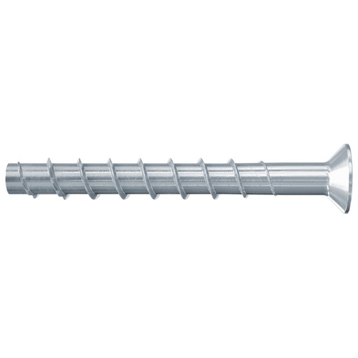 [536880] Zinc concrete screw fischer ULTRACUT FBS II 8 x 60 10/- SK countersunk head TX40 - Pack of 50