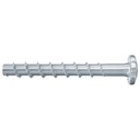 [546379] Zinc concrete screw fischer ULTRACUT FBS II 6 x 40/5 LP pan head T30 - Pack of 100