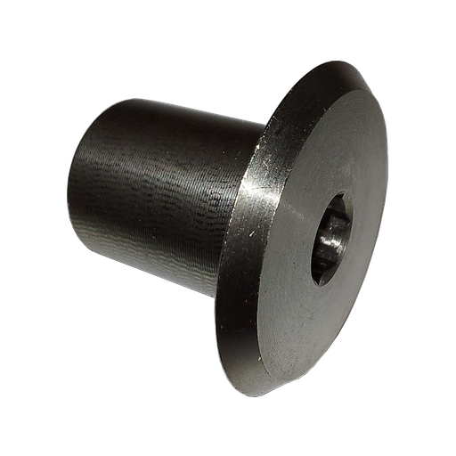 [2LPBN-10P] A2 stainless socket low profile barrel nut, turned M10 premium