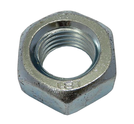 [Z934-12] Zinc DIN 934 / ISO 4032 hex full nut M12